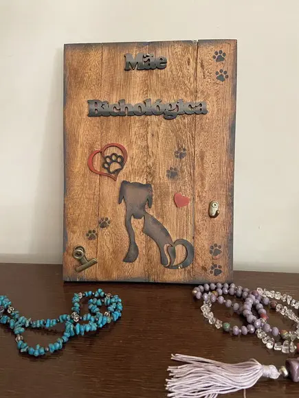 Placa Organizadora Mãe Bichologica