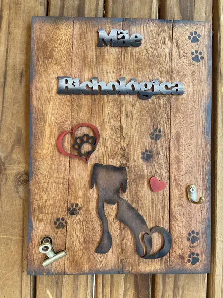 Placa Organizadora Mãe Bichologica