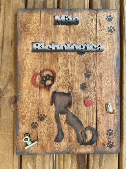 Placa Organizadora Mãe Bichologica