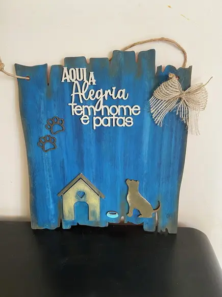 Placa Pet Cachorro