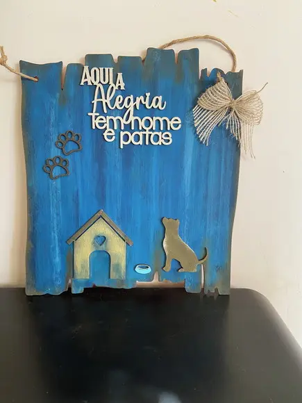 Placa Pet Cachorro