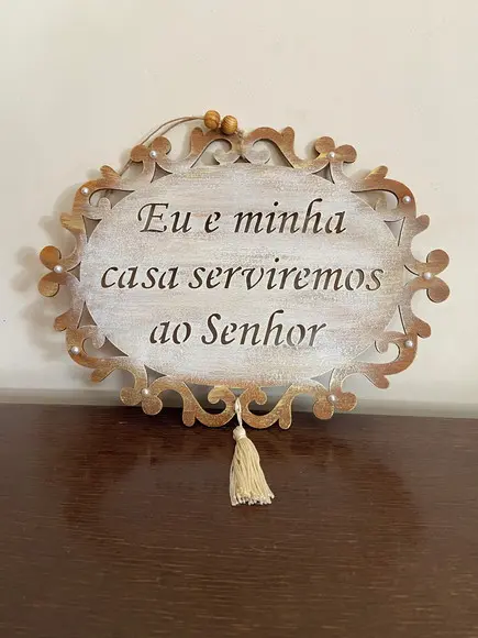 Placa Porta Salmos