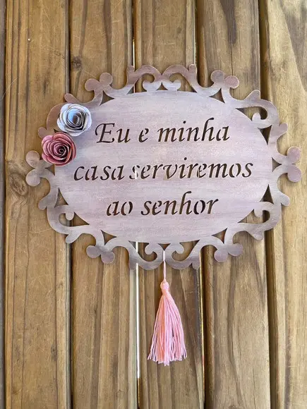 Placa Porta Salmos