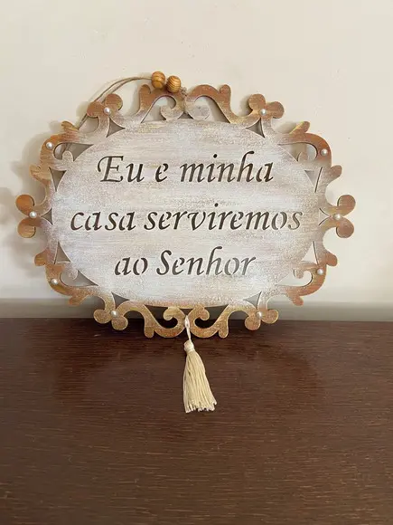 Placa Porta Salmos