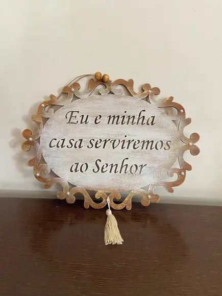 Placa Porta Salmos