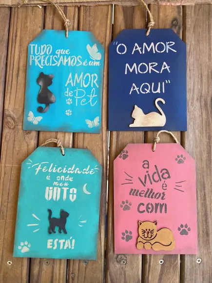 Placas Gatos