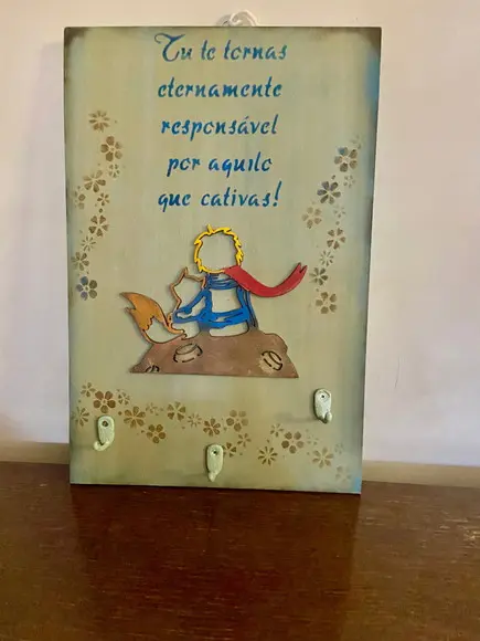 Porta Chaves Pequeno Príncipe