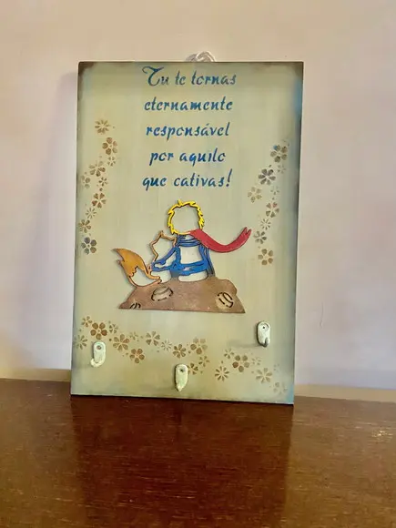 Porta Chaves Pequeno Príncipe