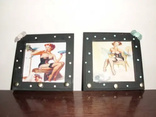 Porta Colar Pin-ups