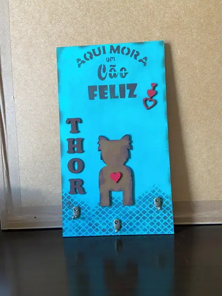 Porta Coleira Personalizado