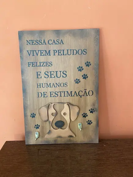 Porta Coleiras Cachorro