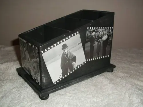 Porta Controle Remoto Charlie Chaplin 04