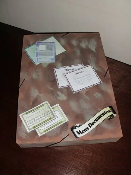 Porta Documentos Grande