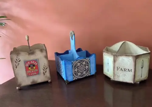 Porta Talheres Rústicos