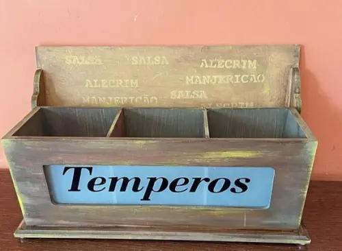 Porta Temperos mdf