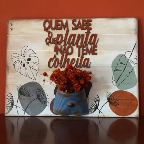 Quadro Decorativo Orgânico