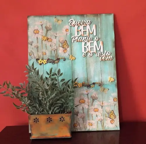 Quadro Floral Margaridas