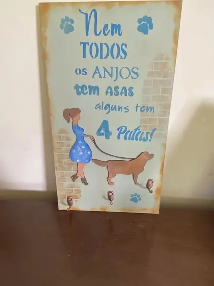 Quadro para Coleiras Cachorro