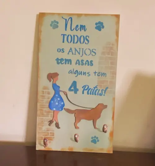 Quadro para Coleiras Cachorro