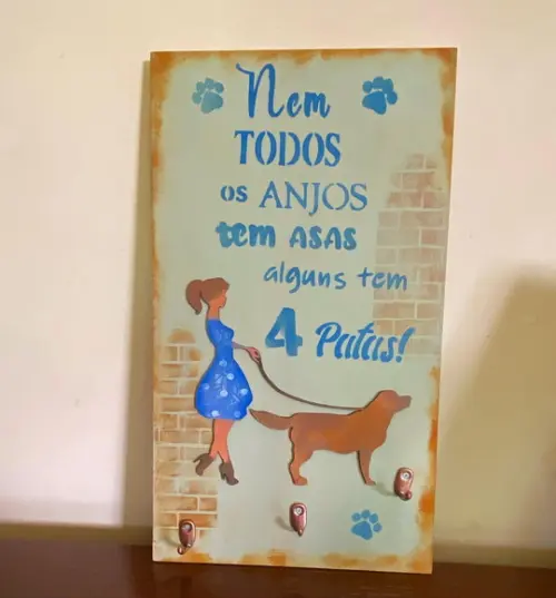 Quadro para Coleiras Cachorro