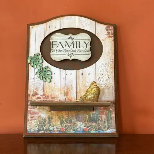 Quadro Prateleira Família