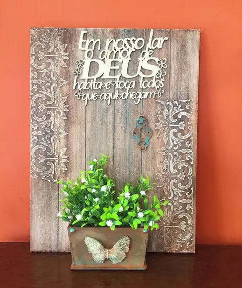 Quadro Rústico Decorativo 03