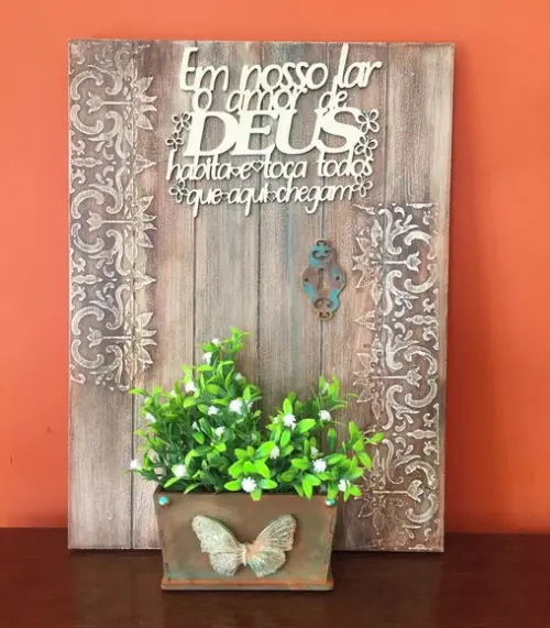 Quadro Rústico Decorativo 03