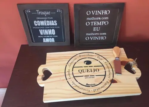 Tábua Queijos Decorada