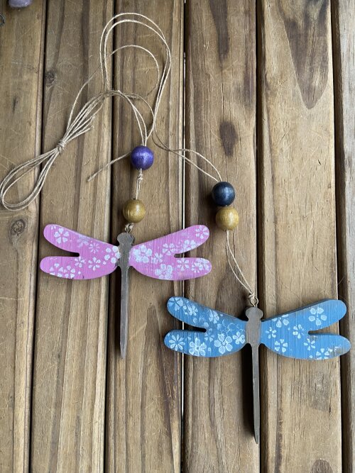 Pencas decorativas Libélulas