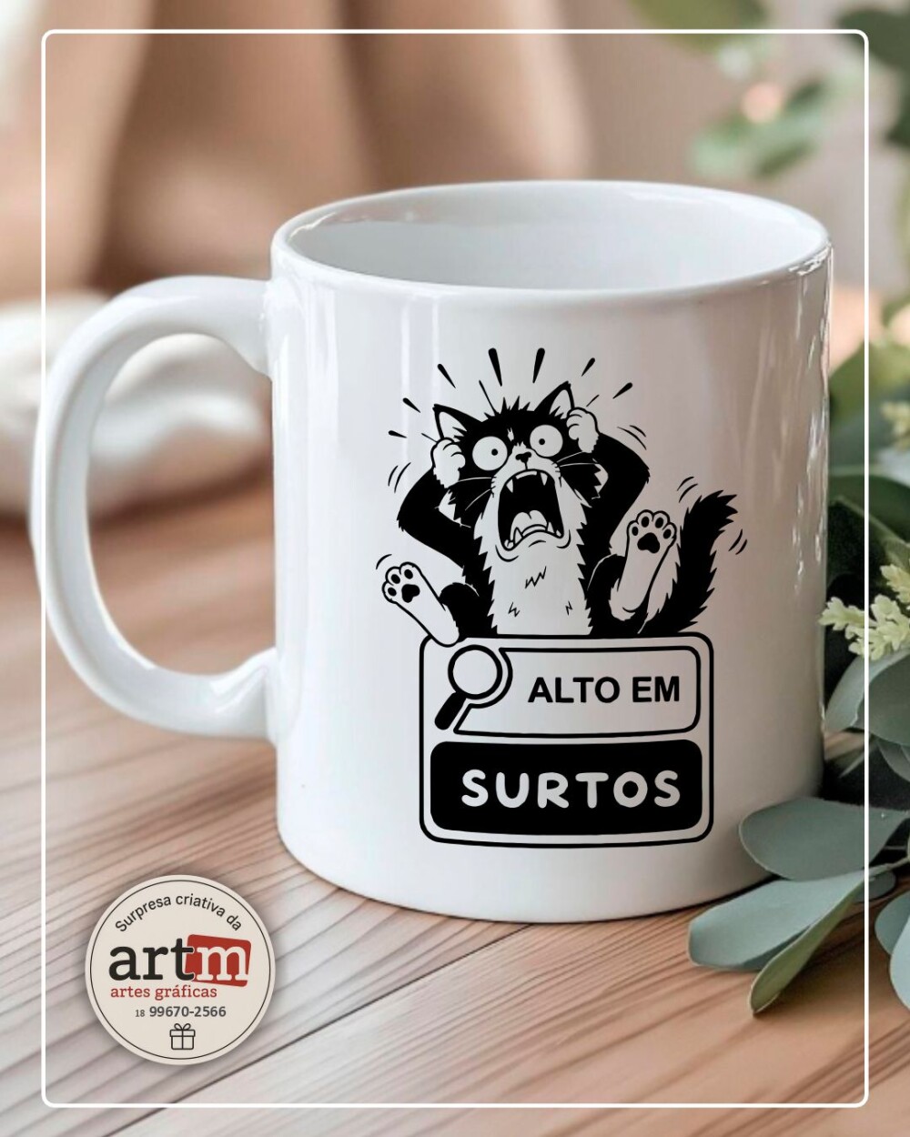 Caneca Gente Legal Tem Cachorro | Presente para Dog Lovers