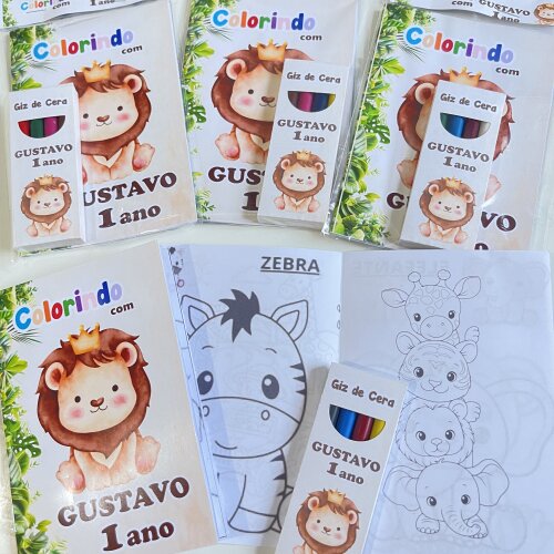 Livrinho de colorir/ Lembrancinha para Festa/ Aniversário/Enventos