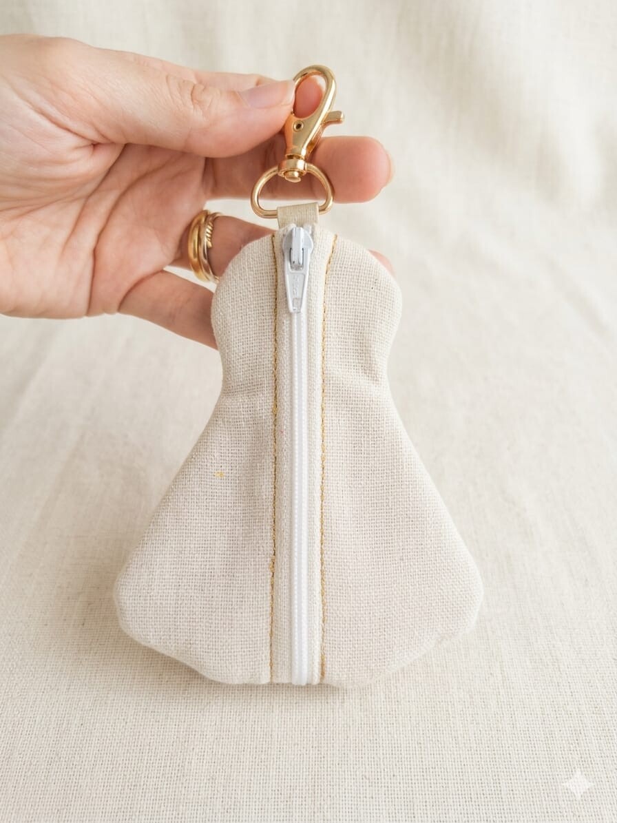 Chaveiro Porta Terço Bolsinha Nossa Senhora Bordado Mini Bolsa