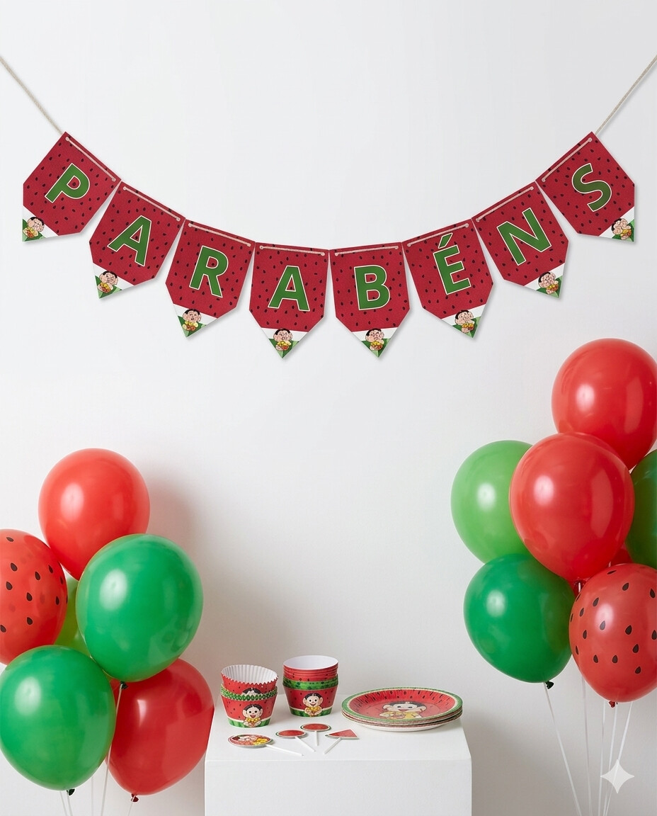 Kit Festa Só um Bolinho 27 Peças | Magali | Personalizado