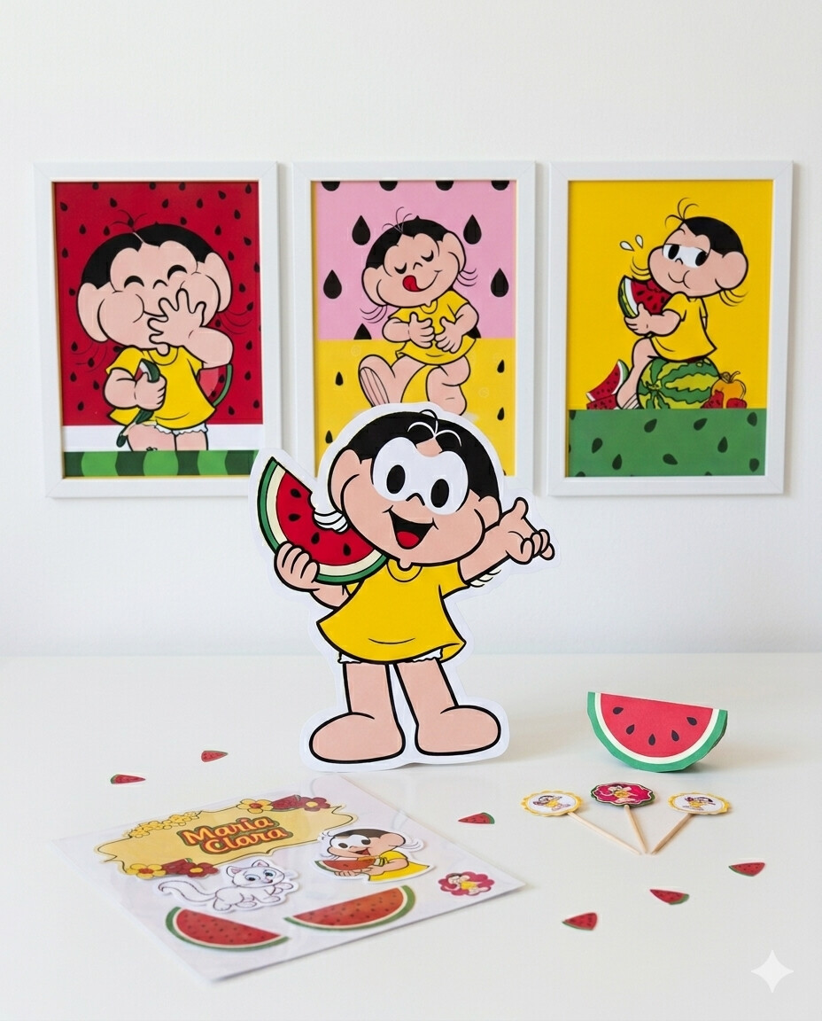 Kit Festa Só um Bolinho 27 Peças | Magali | Personalizado