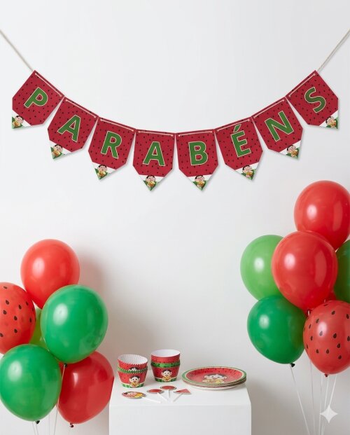 Kit Festa Só um Bolinho 27 Peças | Magali | Personalizado
