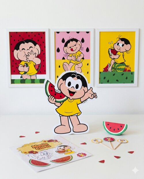 Kit Festa Só um Bolinho 27 Peças | Magali | Personalizado