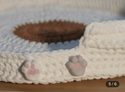 Caminha/Arranhador pata gatos (com tapetinho removível)