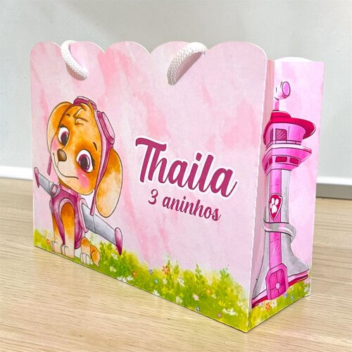 Sacolinha Personalizada Patrulha Canina | Lembrancinha Infantil |