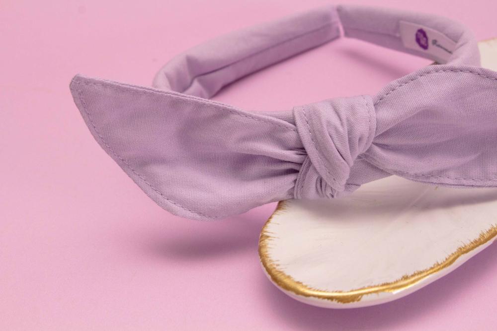 TIARA | TRICOLINE LISO LAÇO | LILÁS