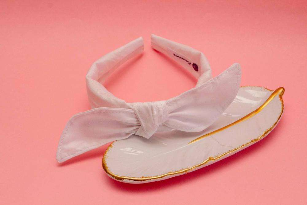 TIARA | TRICOLINE LISO LAÇO | BRANCO