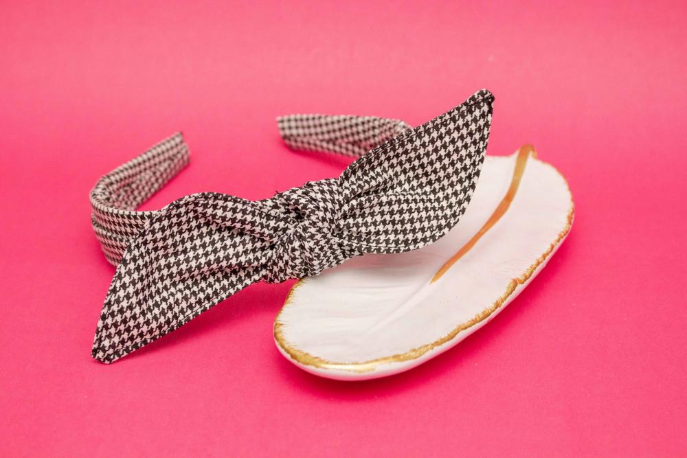 TIARA | TRICOLINE LAÇO ESTAMPADO | PIED POULE
