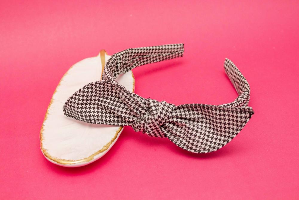 TIARA | TRICOLINE LAÇO ESTAMPADO | PIED POULE