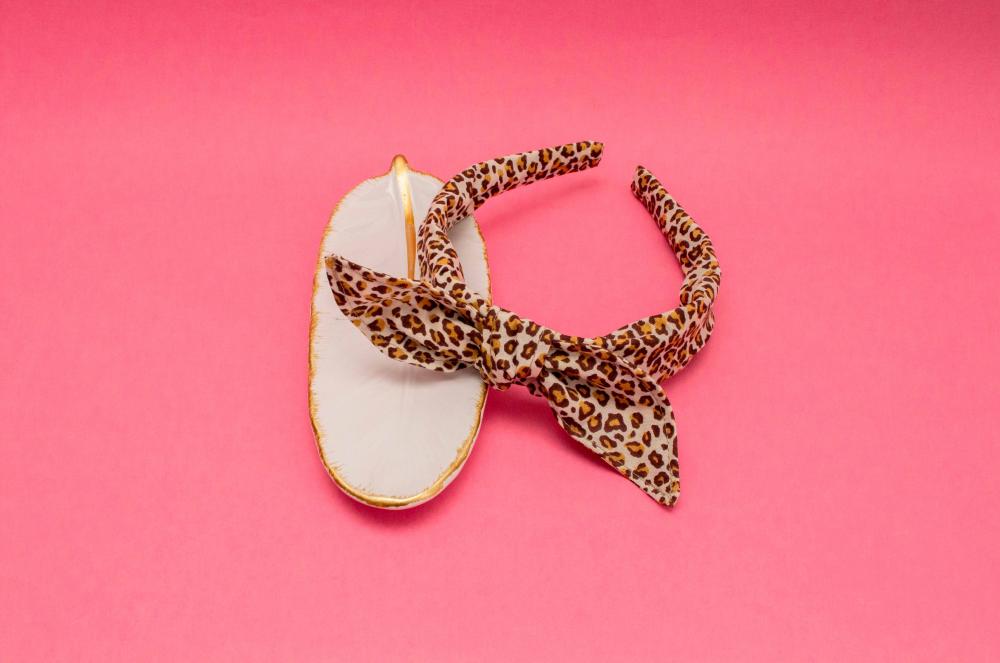 TIARA | TRICOLINE LAÇO ESTAMPADO | ONÇA