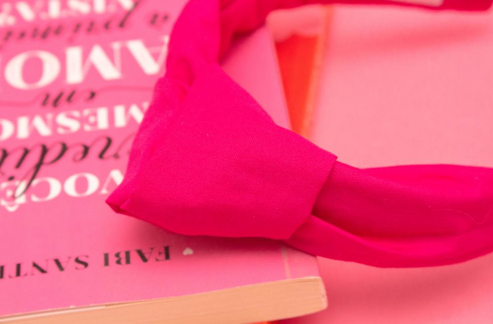 TIARA | TRICOLINE LISO NÓ TURBANTE | PINK