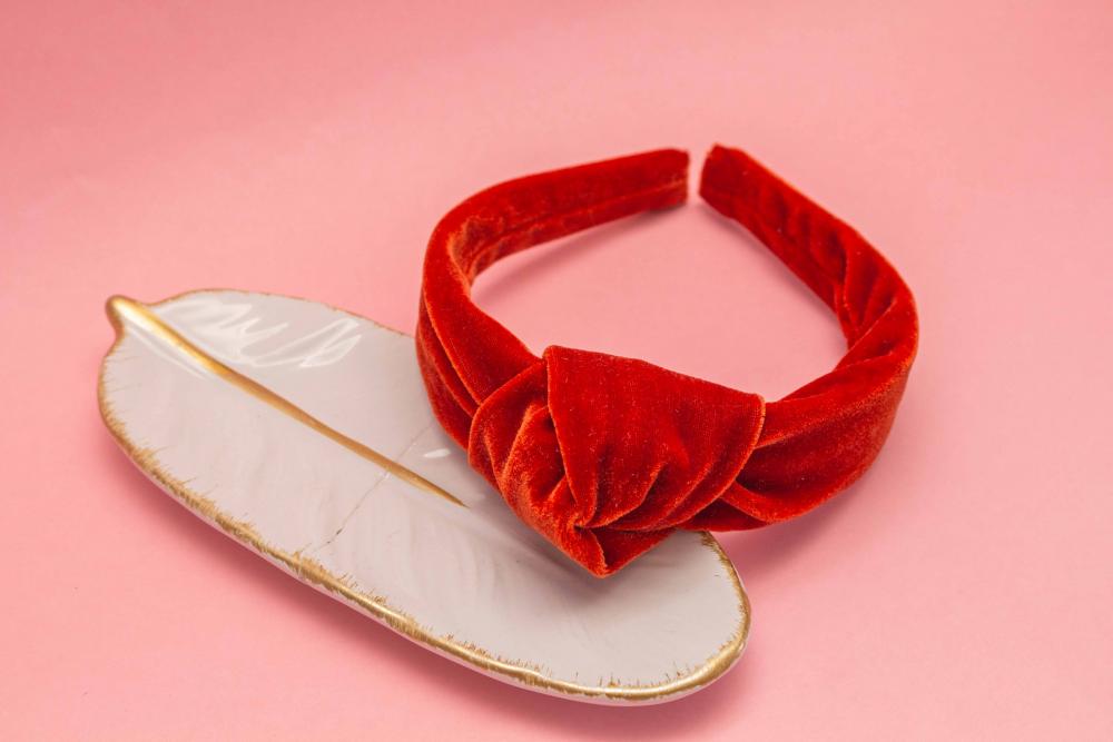 TIARA | NÓ TURBANTE VELUDO | TERRA COTA