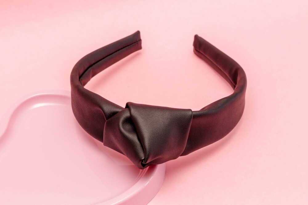 TIARA | NÓ TURBANTE COURVIN | PRETA