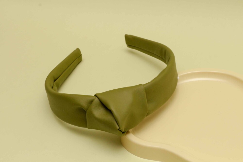 TIARA | NÓ TURBANTE COURVIN | VERDE MILITAR