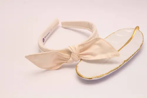 TIARA | TRICOLINE LISO LAÇO | MARFIM