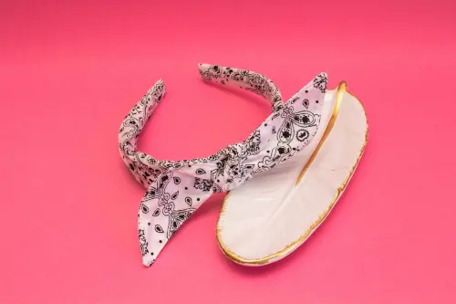 TIARA | TRICOLINE BANDANA LAÇO  | BRANCA