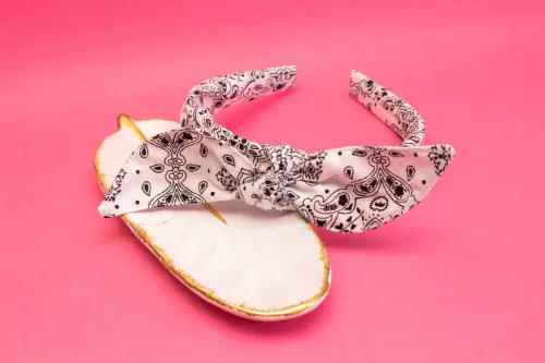 TIARA | TRICOLINE BANDANA LAÇO  | BRANCA